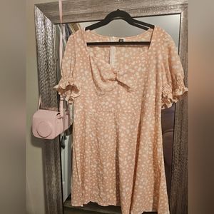 SHEIN Size 2xl Pink print dress